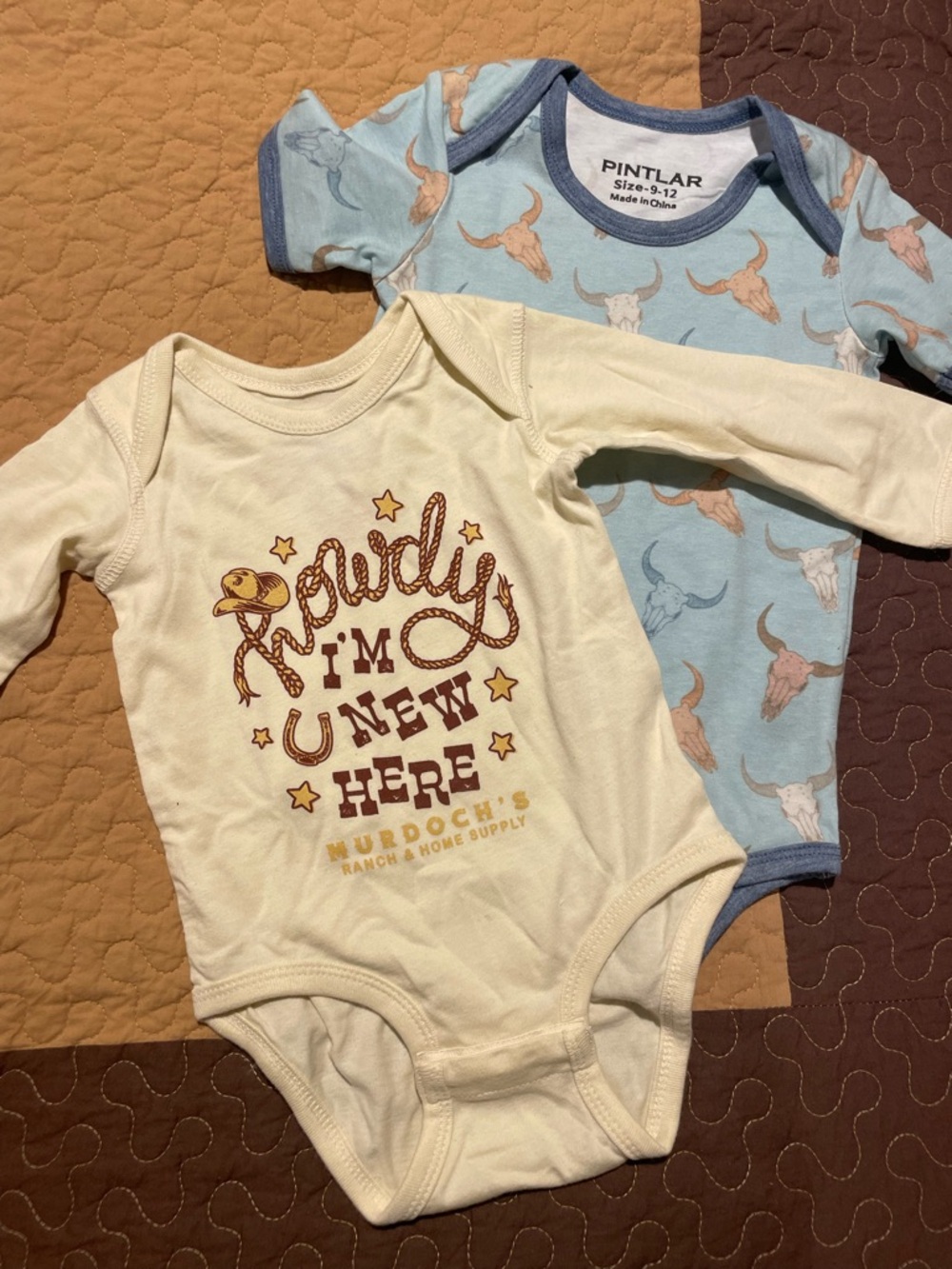 Pintlar & Murdoch's Baby One-Piece Set  of Two